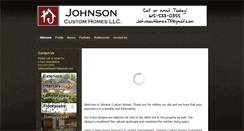 Desktop Screenshot of johnsoncustomhomes.net